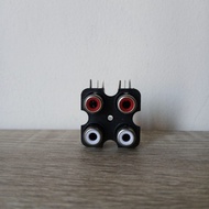 4pin RCA Socket 4pin RCA Terminal 4pin Bell RCA Socket (PCB Terminal) 2x3 4pin RCA Socket 4 Hole 386