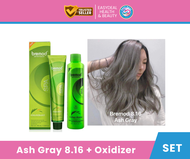 Ash Grey (8.16) Hair Color  with 100ml oxidizing Set