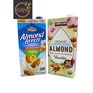 Almond milk unsweetened | Kirkland | Almond Breeze