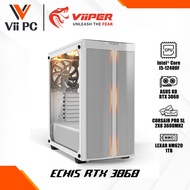 ViiPER PC ECHIS RTX 3060 Gaming PC, I5-12400F, ASUS B660-A STRIX SL, ASUS KO RTX 3060, BEQUIET 500DX