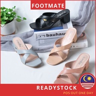 Footmate Cross Women Heels Women High Heels Kasut Tinggi Perempuan Kasut Perempuan