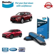 Original Bendix DB2227GCT Rear Brake Pad - Mazda CX-5/ CX-3/ Mazda 2 Skyactiv