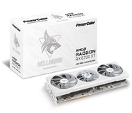 Hellhound Spectral White AMD Radeon RX 6700 XT Gaming Graphics Card with 12GB GDDR6 Memory, Powered 