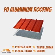 G35 G30 G28 G27 G26 KONG HONG PU ALUMINIUM ROOFING ZINC/ ZINK KILANG/ ZINK BESI/ ATAP -  1 FT