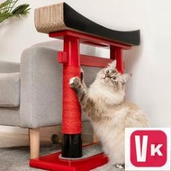 【VIKI品質保證】日式鳥居貓爬架 實木耐磨損貓抓板 小型貓爬架成幼貓玩具用品