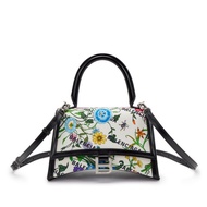 Gucci x Balenciaga The Hacker Project Multicolor Blooms Canvas and Leather Hacker Small Hour Glass B