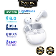 UGREEN LightBuds (H5 Pro) Wireless Earbuds, BT6.0, 35H Battery, Spatial Audio, 4 Mic ENC Calls, IPX5
