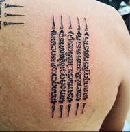 刺符 泰國人紋身師 紋身 刺青