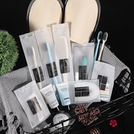Hotel Disposable Hygiene Set Travel Kit Slippers Towel Soap Individually Wrapped Toiletries Sets