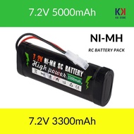 ✾7.2V 3300mah 5000mAh NIMH Battery 110 RC Car Battery NI-MH☂