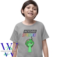 WDC children's t-shirt incredibox sprunki logo seas7