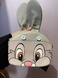 Disney 小鹿斑比 桑普兔thumper造型斜背包