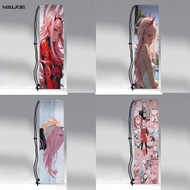 WALKIE Animie Portable Badminton Racket Bag Tennis Racket Protection Drawstring Bags Fashion Velvet Storage Bag Case Outdoor Sport Accessories