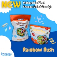 Sweegies Freeze Dried Skittles Original Candy Snack Food Rainbow Rush Fruity