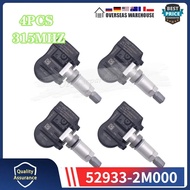 52933-2M000 529333N000 For Kia Forte Hyundai Accent Elantra Equus Genesis Santa 315MHZ TPMS Tire Pre