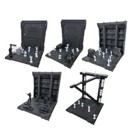 [mfnpqcn] Garage Battlefront Base Scene Diorama Base for Collectibles Game Charcters