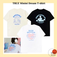 TRUZ Official DREAM short T-shirt / unisex / treasure linefriends