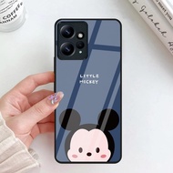 HP (J04) Casing Glass Case REDMI NOTE 12 4G - REDMI NOTE 12 5G - NEWEST Case