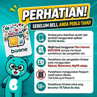 BeONE Mobile SIM 150GB & 250GB & 400GB High Speed Coverage Maxis