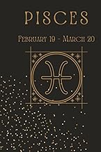 Pisces: Zodiac Notebook | Astrology Journal | Pisces Zodiac Book | 120 Lined Pages | Pisces Gift