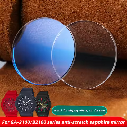 GA2100 Scratch Resistant Sapphire Watch Lens For G-SHOCK Casioak GA-2100 GA-2110 GA-B2100 Mineral Mi