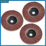 【热销家居】 3PC 3in Grinding Wheels Flap Discs Angle Grinder Sanding Disc Wood Abrasive Tool