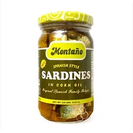 ♞,♘Montano Spanish Style Sardines in Corn Oil 228g