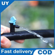 50pcs 4L/8L/16L Flag Dripper 1/4" Barbed Steady Flow Micro Drip Irrigation Emitter Garden s Flower W