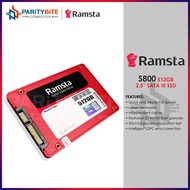 Ramsta 512GB S800 SATA3 High Speed 2.5 SSD