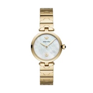 นาฬิกาข้อมือผู้หญิง Emporio Armani Arianna Analog White Dial Women's Watch-AR11198