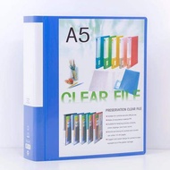 Small A5 Size 2-hole Multi-layer File Organizer