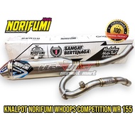 EXHAUST WHOOPS COMPETITION WR 155NORIFUMI