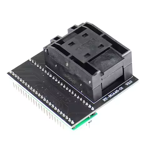 BGA48 Adapter RT-BGA48-01 For RT89H V2.0 Socket MX29GL640 S29GL064N Other Models NOR off-line Progra