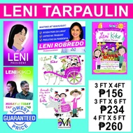 ✻✓❍Leni Tarpaulin - 3X4 , 3X6, 4X5 Big Size Election Tarpaulin