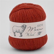 100% Merino Len Sợi 50G Cho Đan Nhẹ Móc Sợi Dày Mùa Thu/Mùa Đông Mohair Áo Len Đan