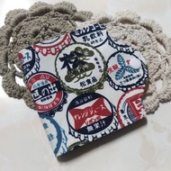 復古瓶蓋圖紋 口罩收納夾 暫放口罩夾(有其他款式可選)