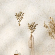 Wall Hanging Leaves You Can Home Decoration Home Decoration Antique Set Hook Retro Perforated Alloy 