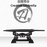 Sword Umbrella Creative Long-Handled Samurai Knife Umbrella Multifunctional Outdoor Self-Defense Umb