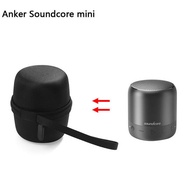 Zipper Pouch Bag for Anker SoundCore Mini Super-Portable Bluetooth Speaker Portable Travel Carry Handle EVA hard Case Bag Holder