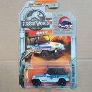Matchbox MBX '93 Jeep Wrangler 9 Jurassic World Series
