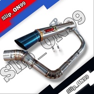 Daeng sai4 Open pipe exhaust for Mio i 125- mio sporty - Mio soulty - mio gear - Click 125 V1/V2 - C