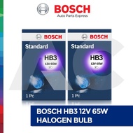 BOSCH HALOGEN BULB HB3 12V 65W SET
