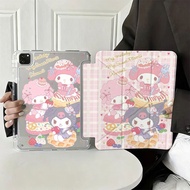 For Samsung Galaxy Tab S6 Lite 10.4'' 2024 Acrylic Y-fold Tablet Case Shockproof SM-P610 P625 P613 P