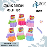 ISI 3 / Sarung Tangan MOCIN 100 Polos SALUR / Sarung Tangan Perempuan