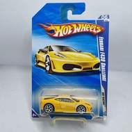 Diecast Hotwheels 1: FERRARI F430 CHALLENGE YELLOW/YELLOW