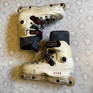USD - White Aeon Aggressive Inline Skates (EU39 / USED)
