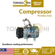 TOMODACHI Car Aircond Compressor Perodua Axia | Compressor Air Cond Perodua Axia | Compressor Aircon Kereta Axia