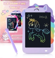 Unicorn Toys LCD Writing Tablet for Girls KidsColorful Toddler Drawing Tablet for Educational Baby G