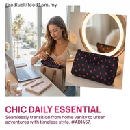 goodluckflood1sm] Heart Shape Cosmetic Bag Women Toiletry Organizer Makeup Storage Travel Handbag fo
