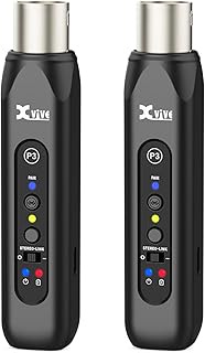 Xvive P3D Wireless XLR Bluetooth Receiver Bluetooth for Mixer, Active PA Systems,DJ Systems (P3D Ste